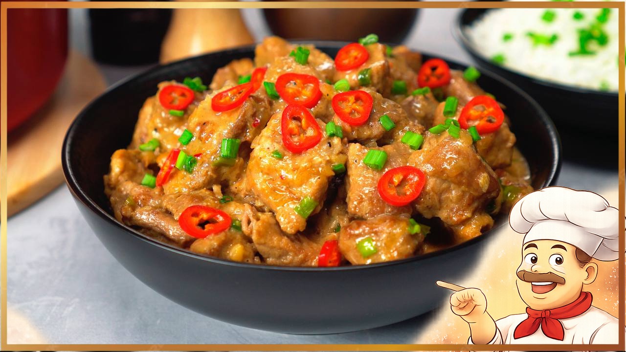 Адобо — тушёная свинина