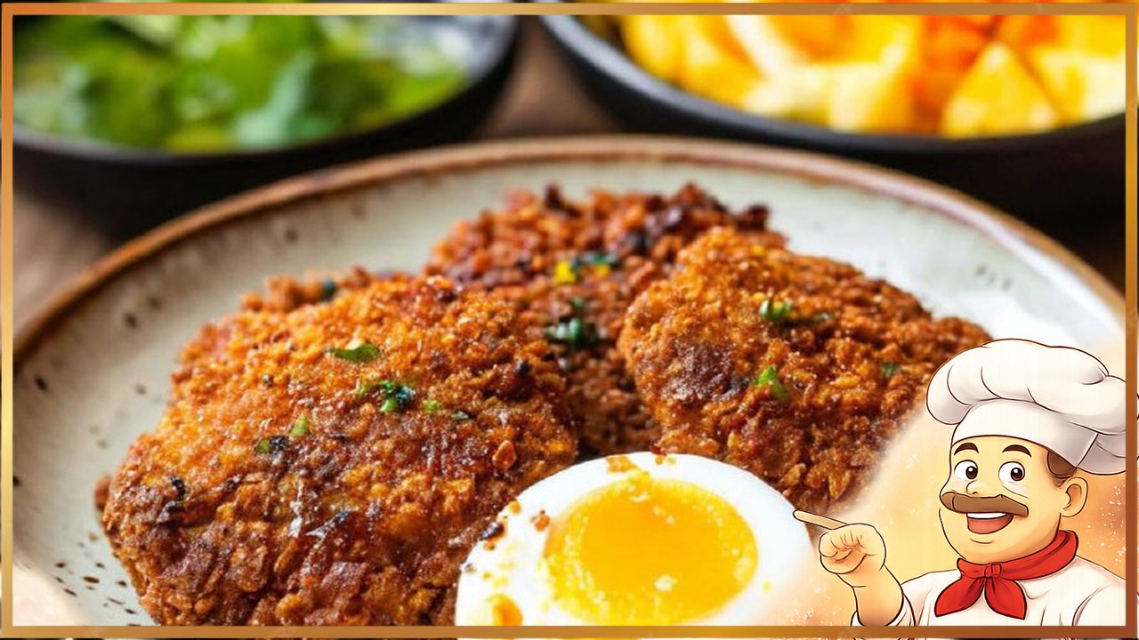 Яичные котлеты