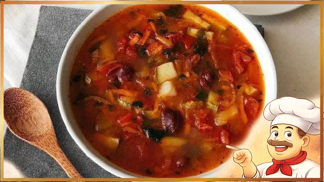 Быстрый суп из фасоли