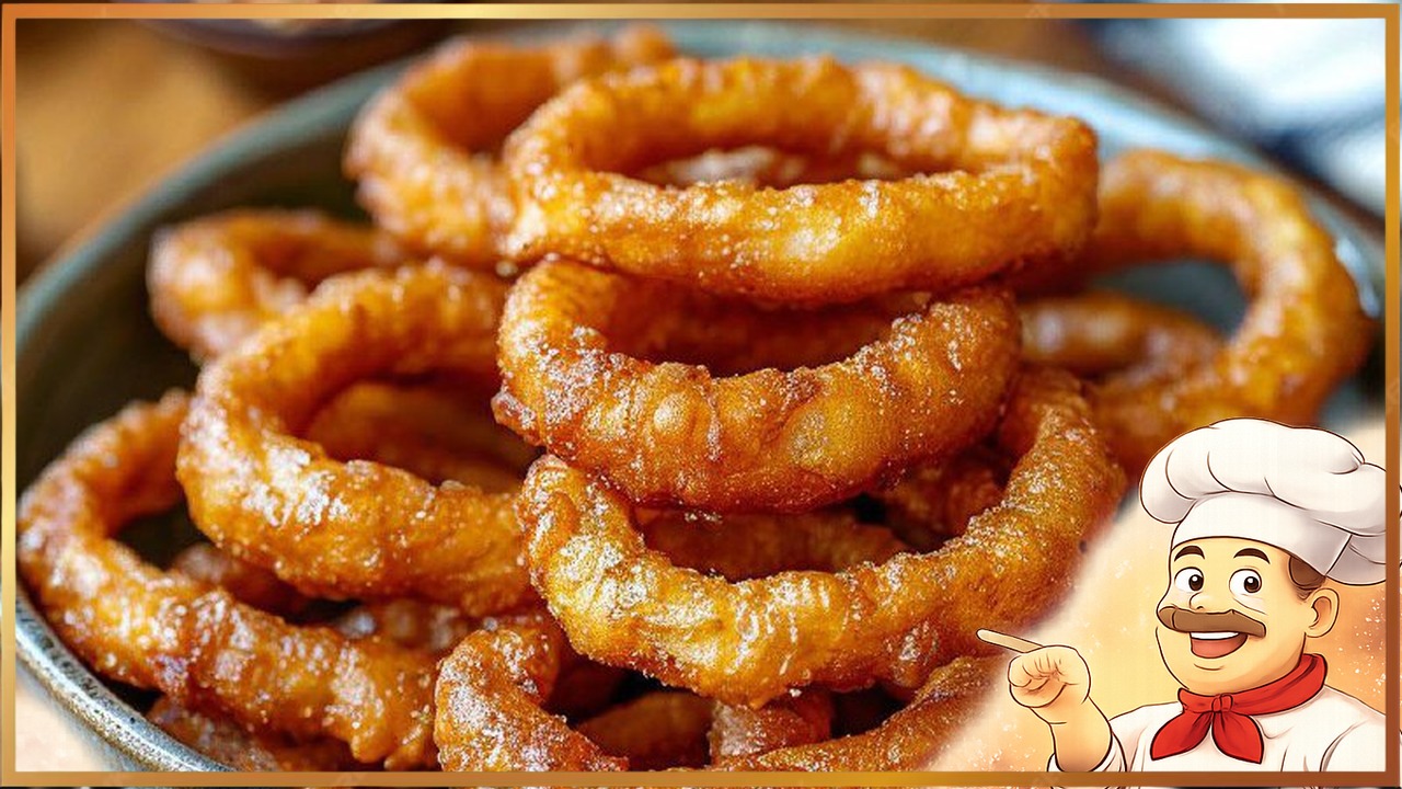 Луковые кольца в кляре