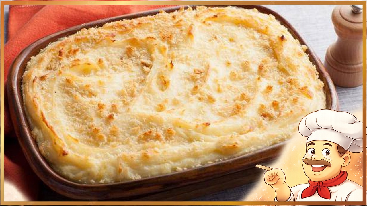 Картофельное пюре в духовке