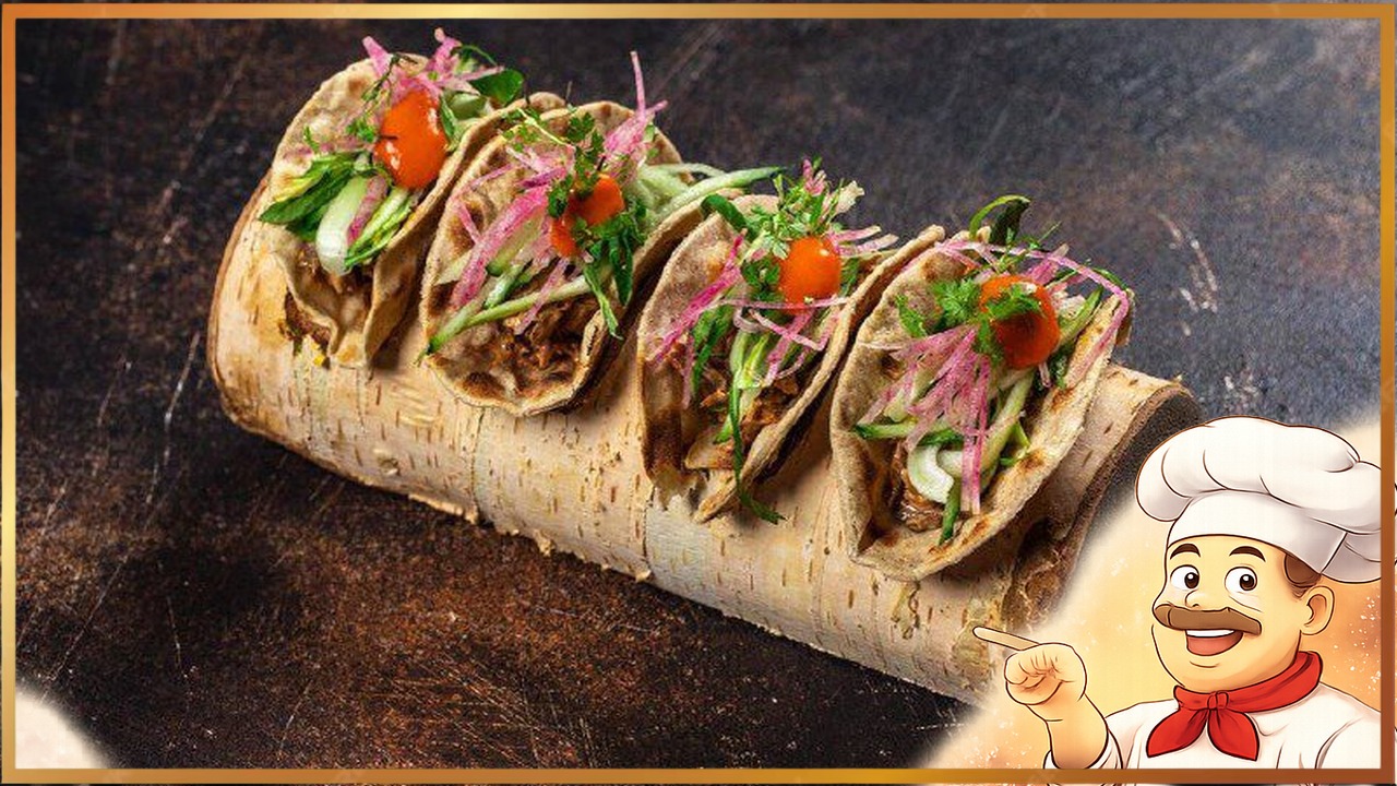 Тако с говядиной