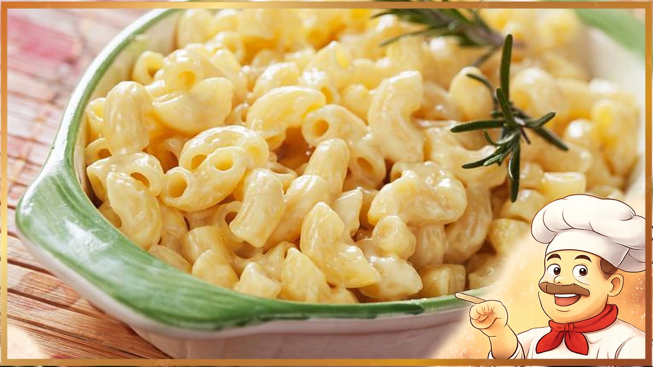 Макароны с сырным соусом