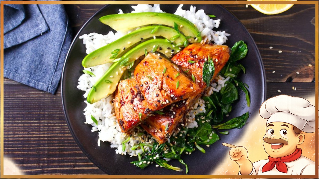 Лосось в соусе терияки
