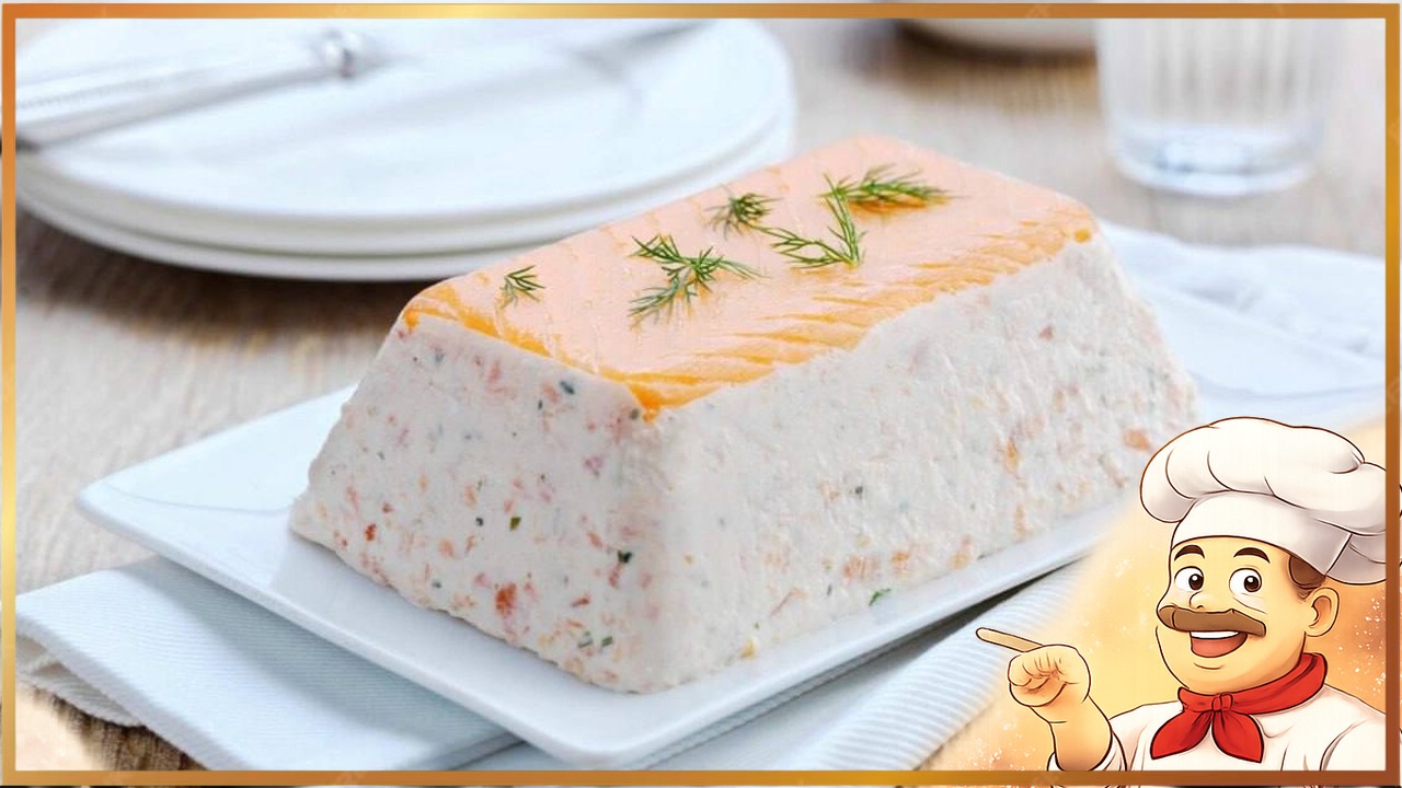 Террин из красной рыбы