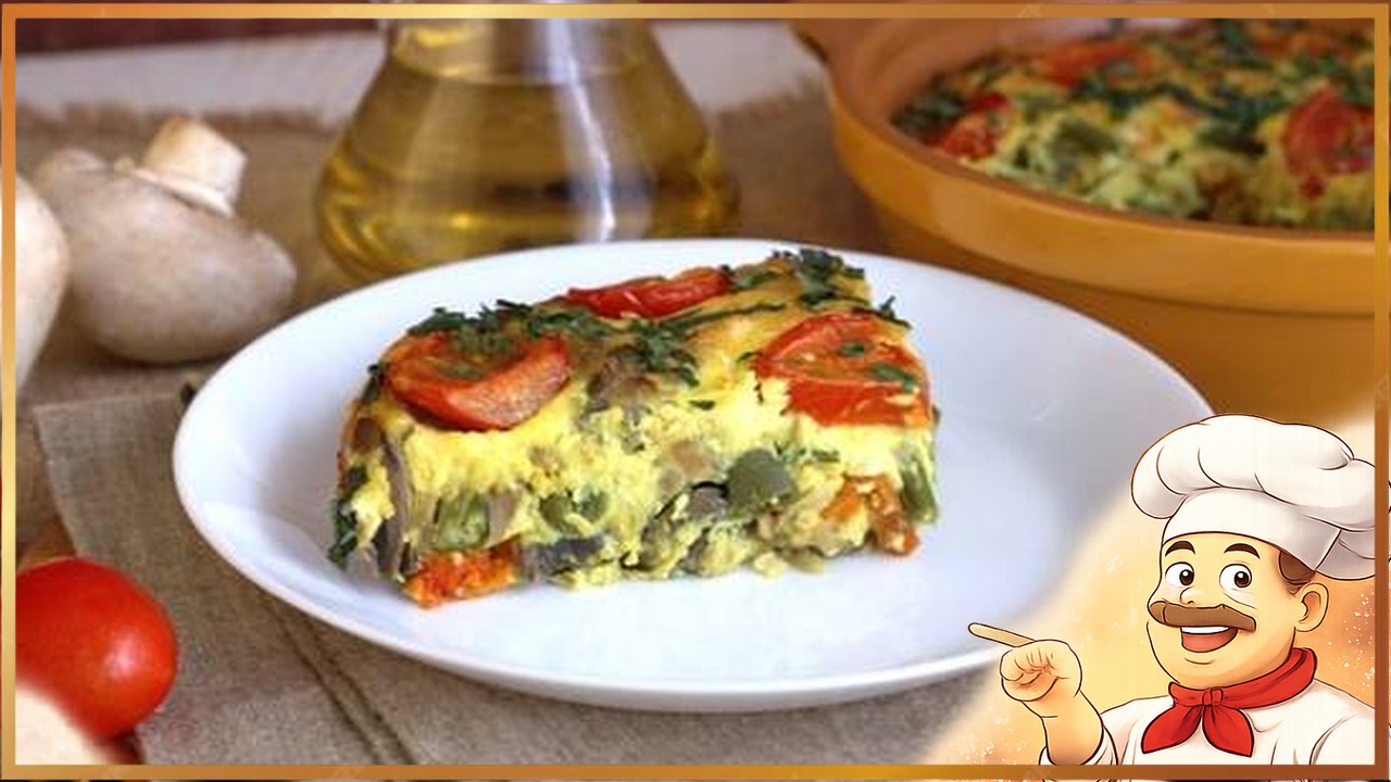 Фриттата с овощами