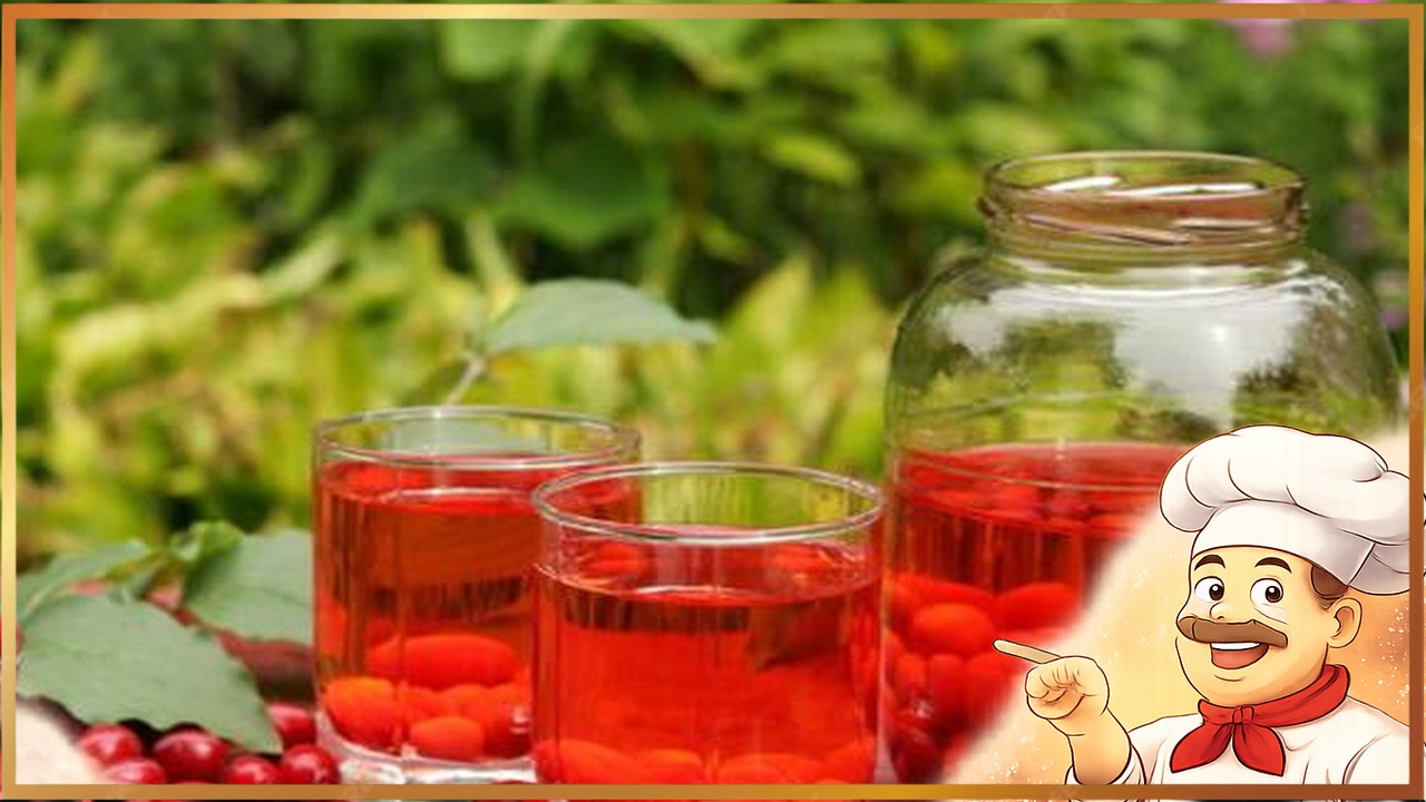 Компот из кизила