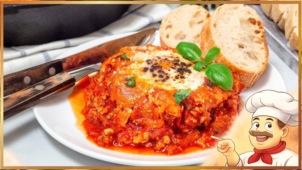 Шакшука с фаршем