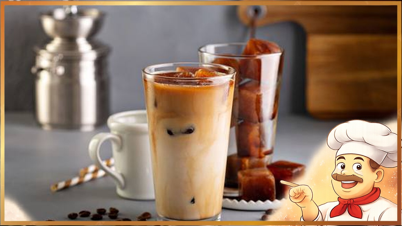 Холодный кофе с молоком