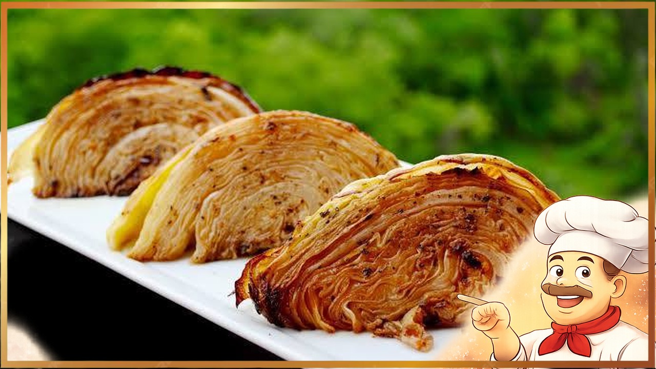 Запеченная капуста на гарнир