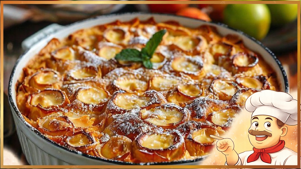 Запеканка со сгущенкой