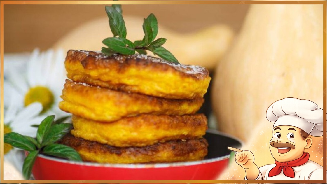 Тыквенные оладьи