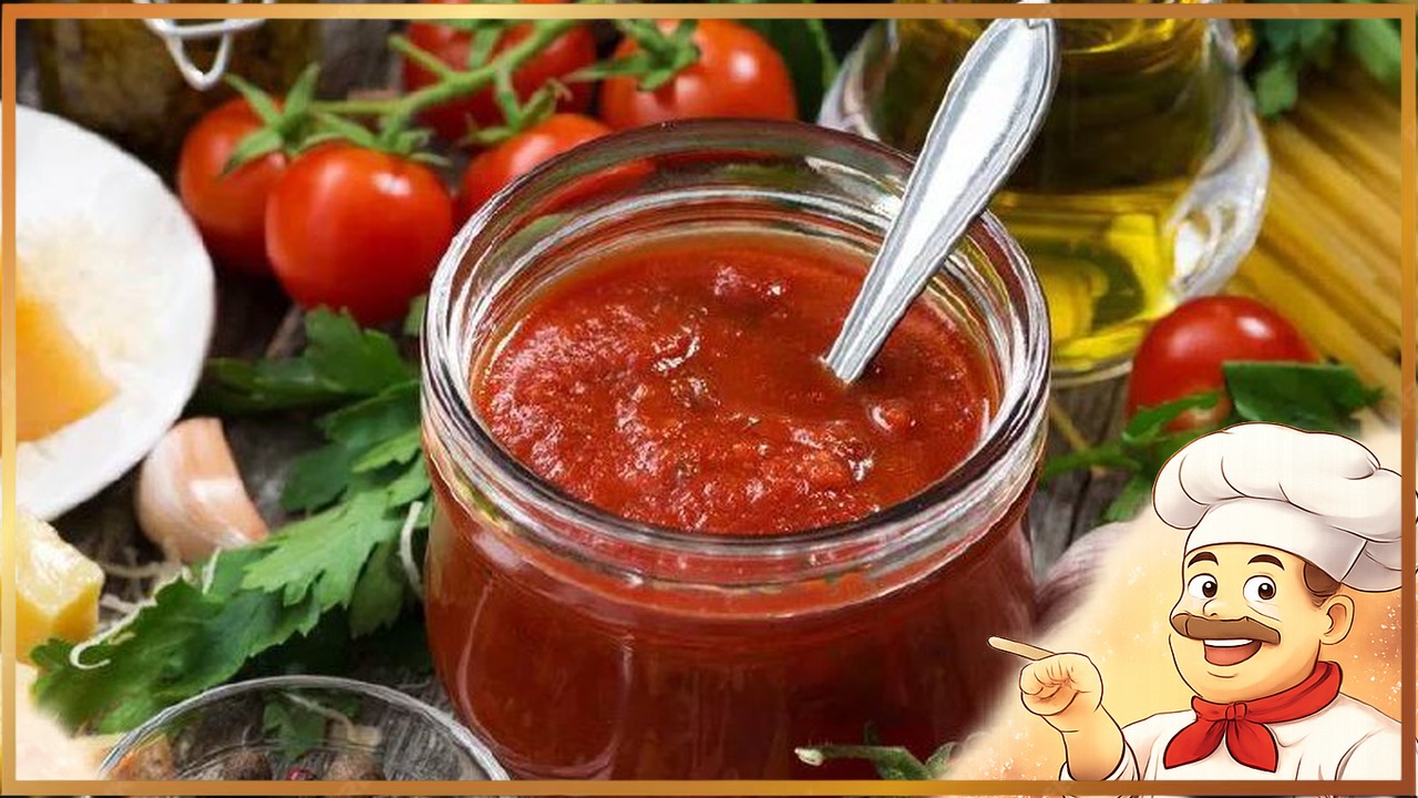 Соус из томатной пасты за 15 минут