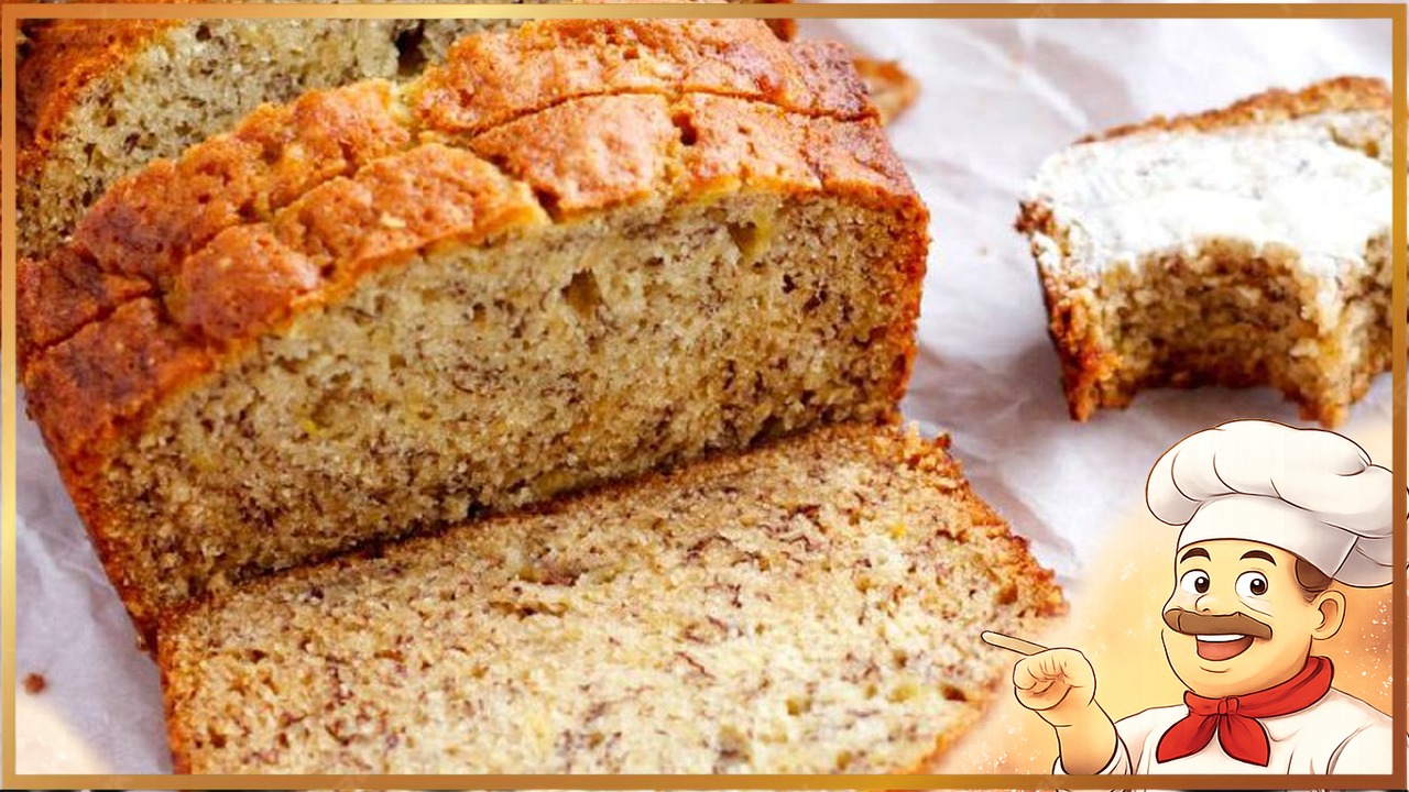 Банановый хлеб с корицей