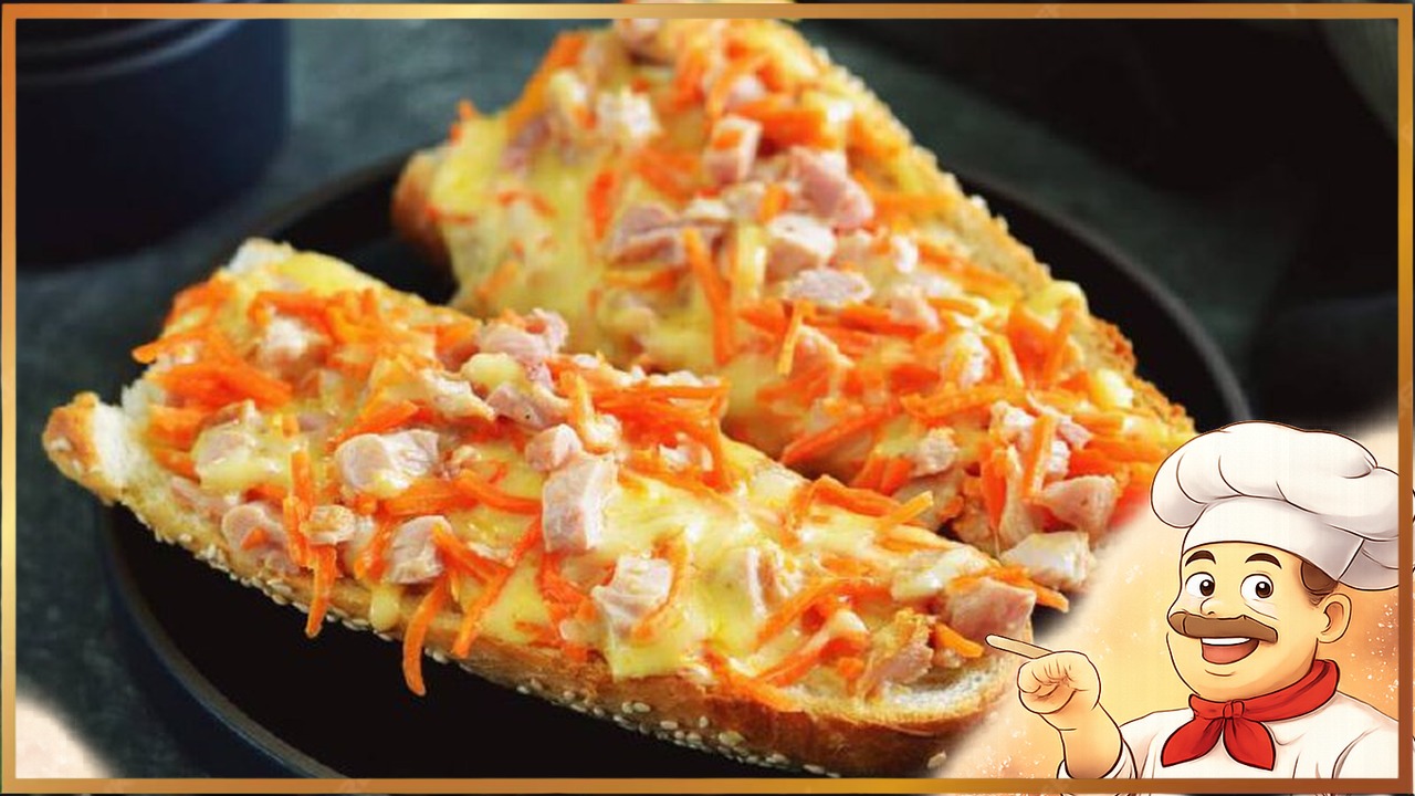 Запеченные лодочки с курицей