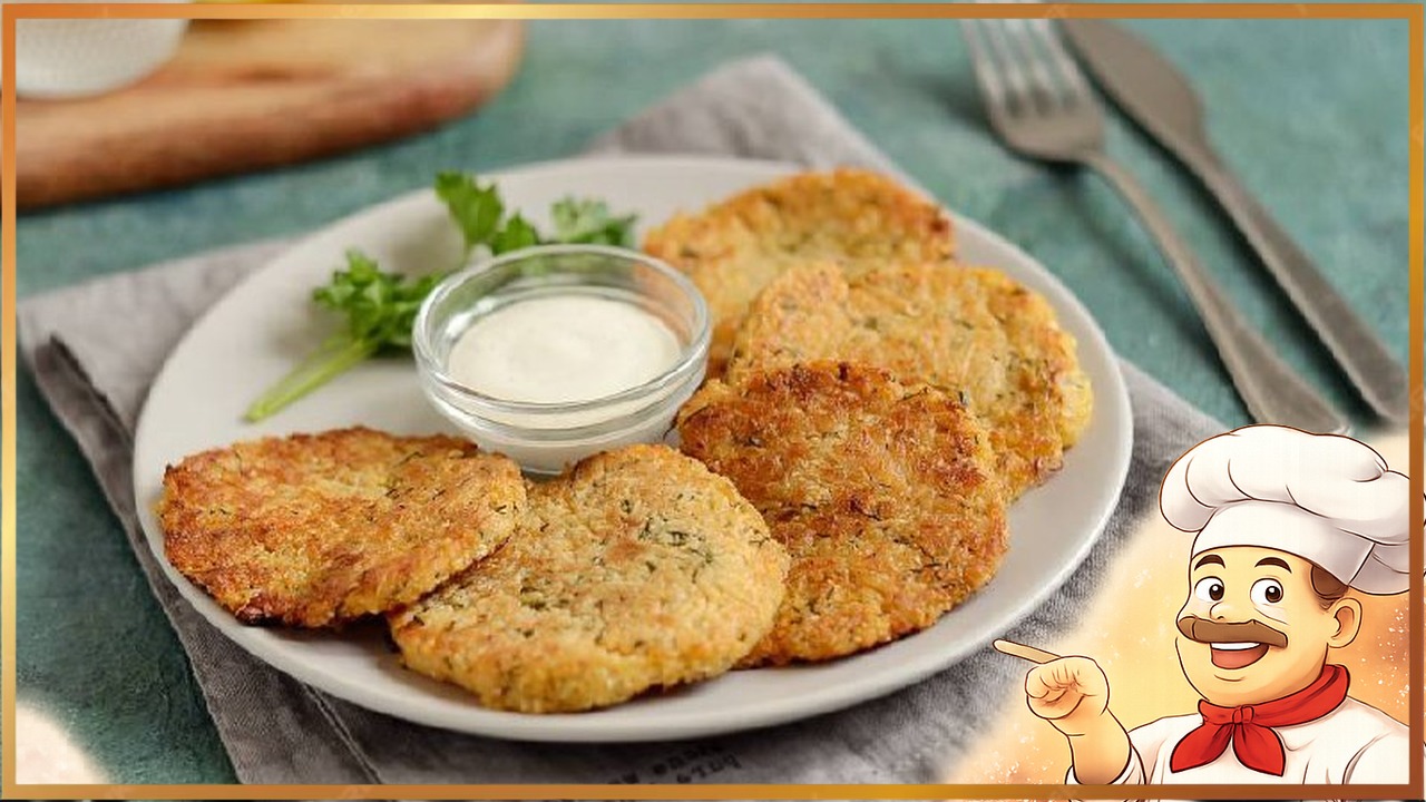 Драники из репы и картошки