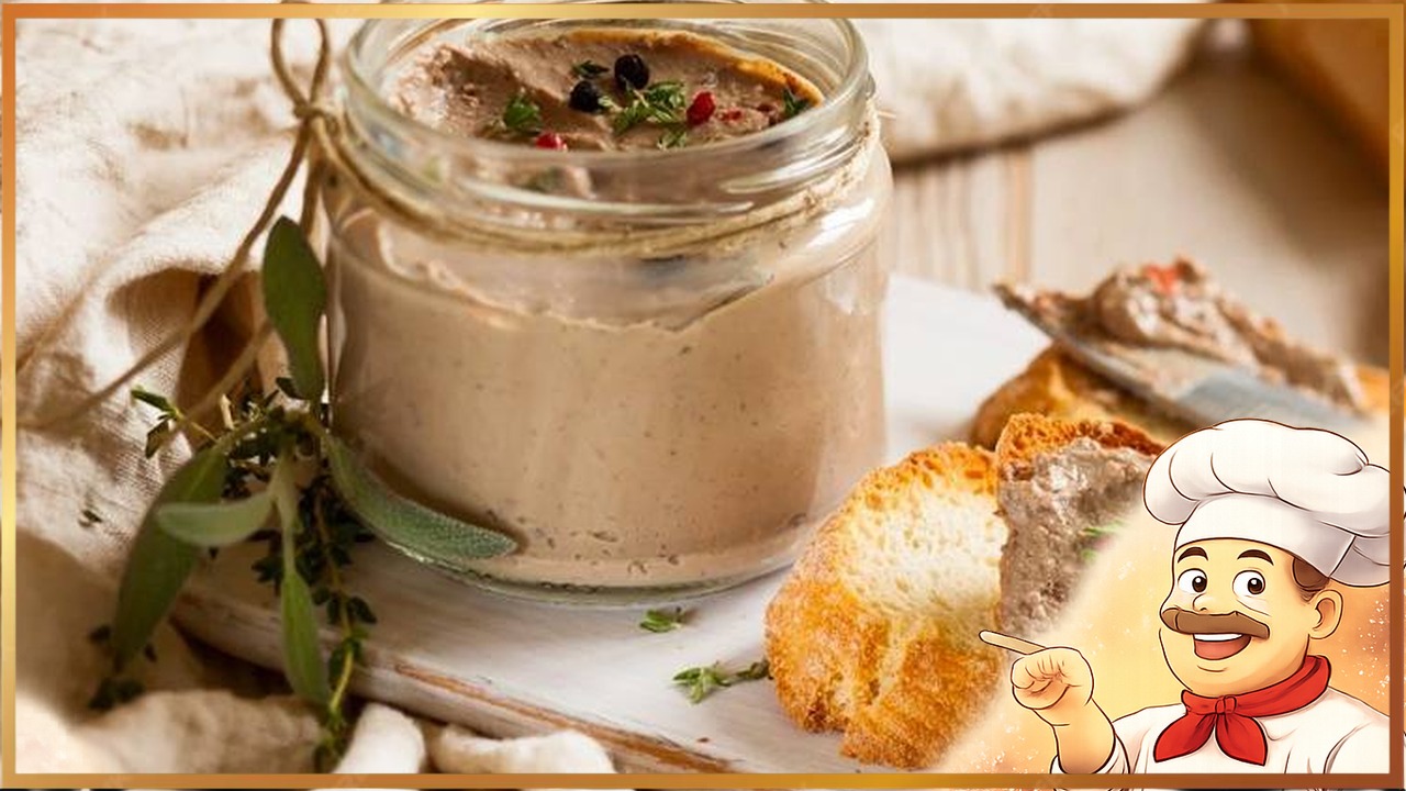 Печёночный паштет с вином и изюмом
