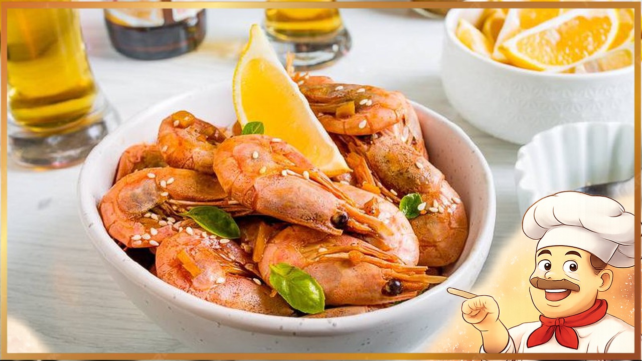 Креветки в пиве