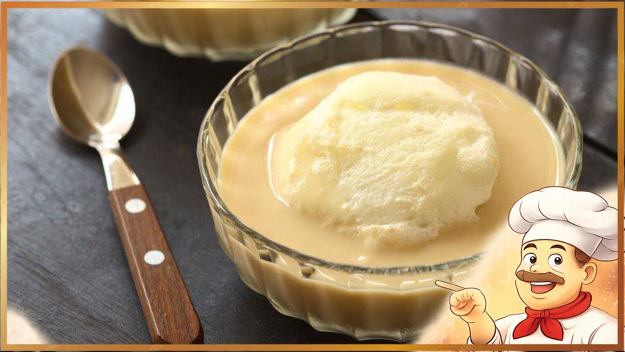 Десерт «Плавающий остров»