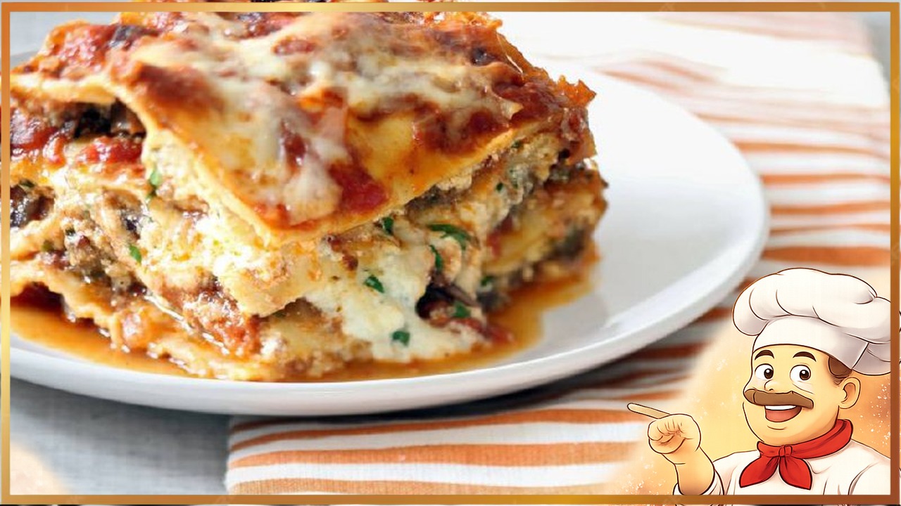 Лазанья из лаваша с фаршем