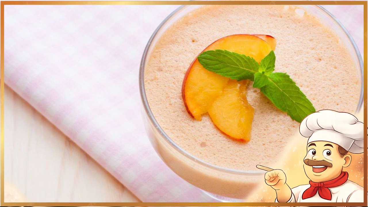 Персиковый мусс