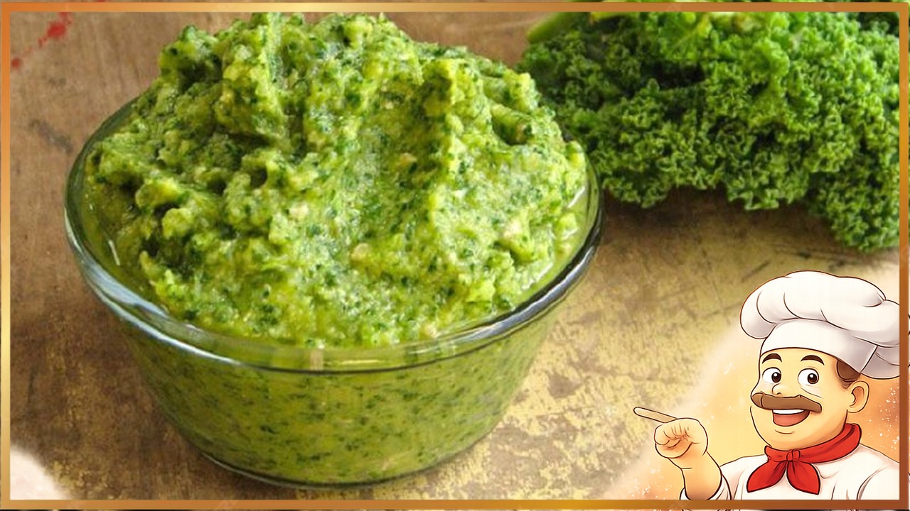 Соус песто из брокколи
