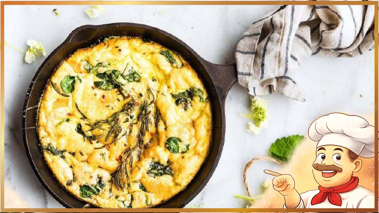 Фриттата с тыквой