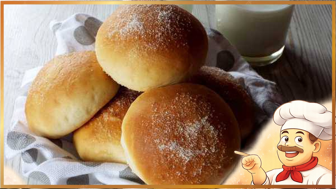 Булочки с маком воздушные