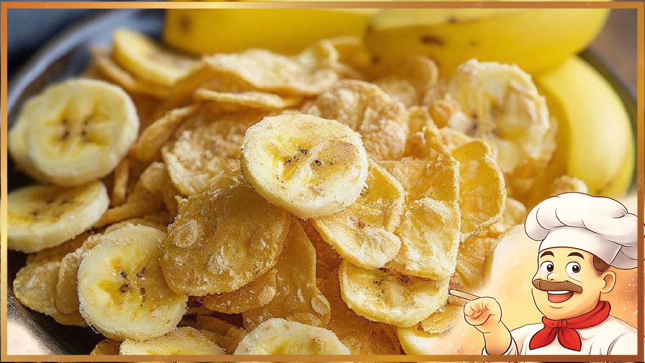 Банановые чипсы