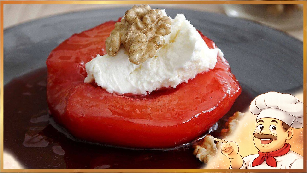 Королевский десерт из айвы