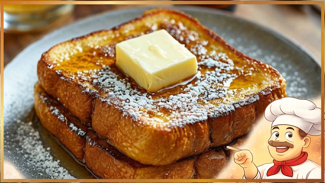 Классические французские тосты с маслом