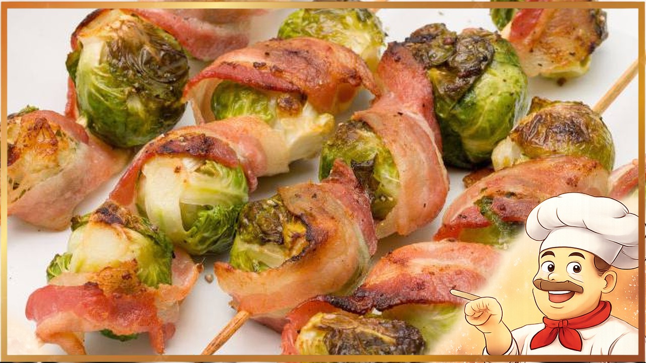 Брюссельская капуста в беконе