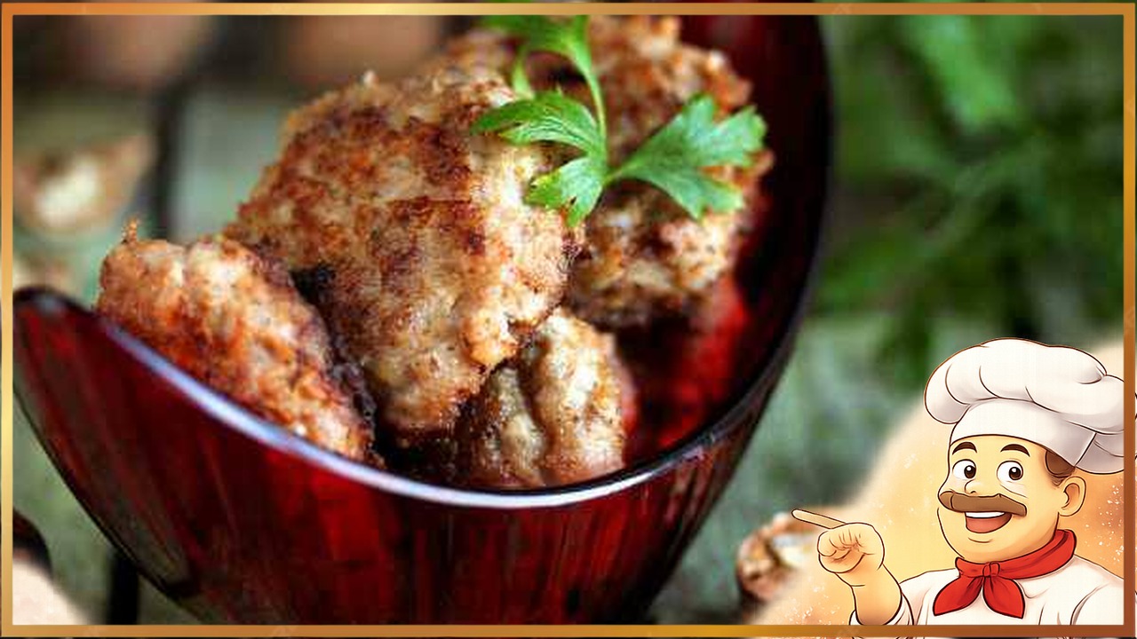 Котлеты с грецкими орехами