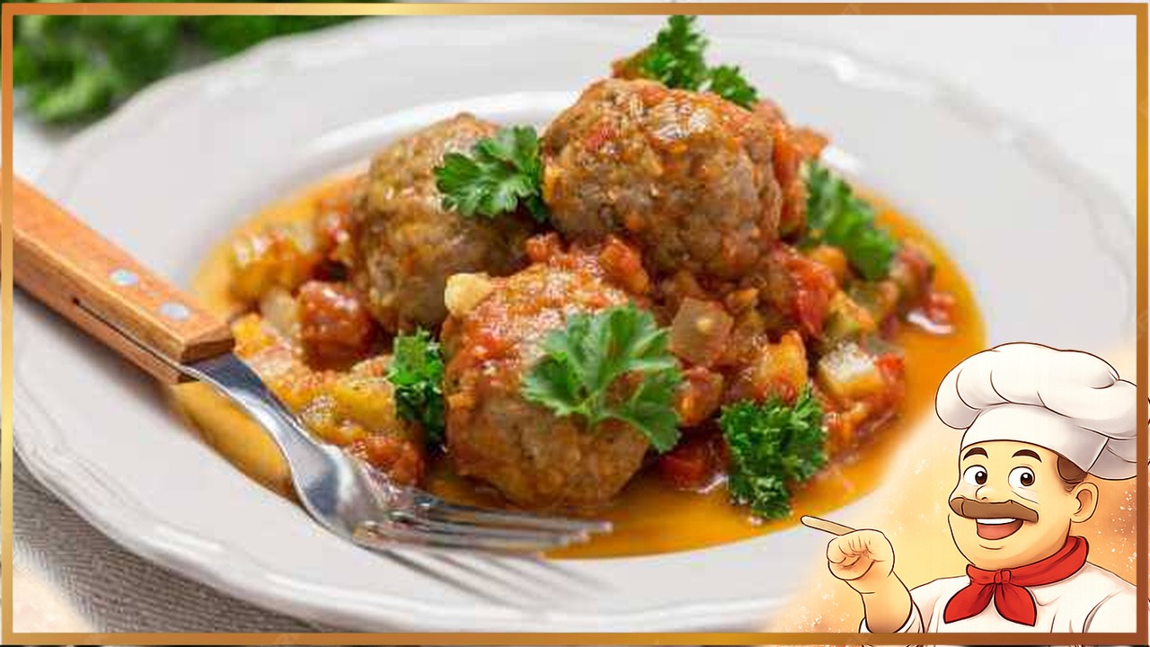 «Ёжики» с овощами