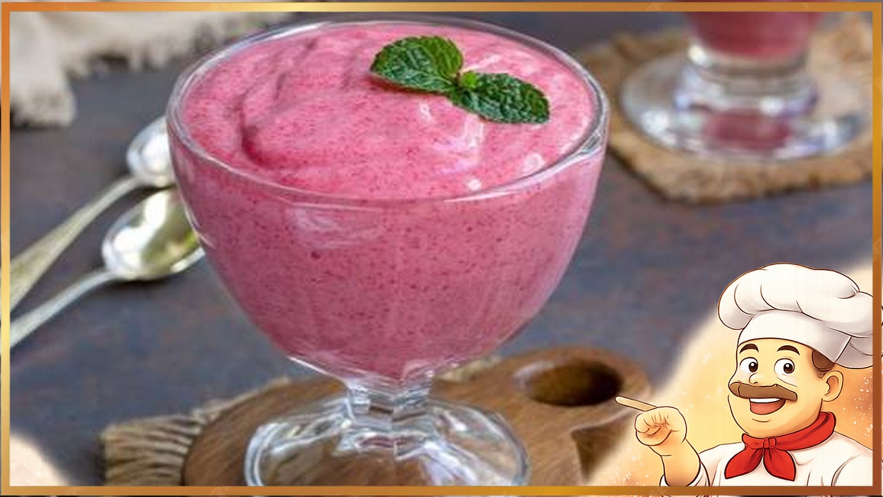 Финский мусс с брусникой