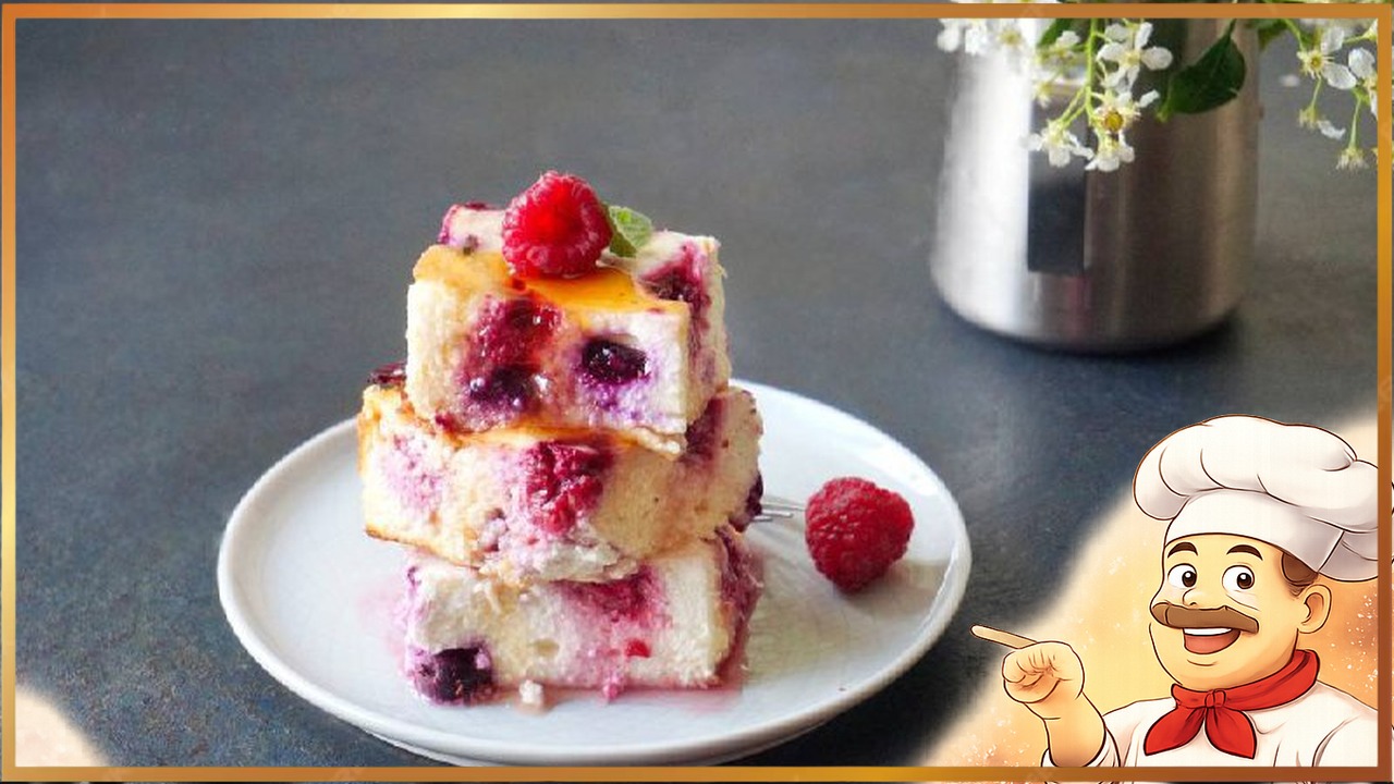 Запеканка с ягодами