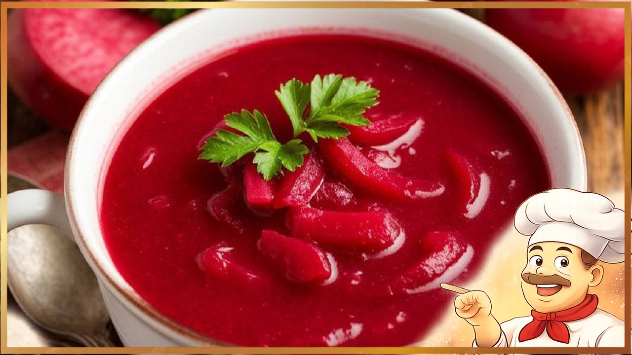 Польский свекольный суп