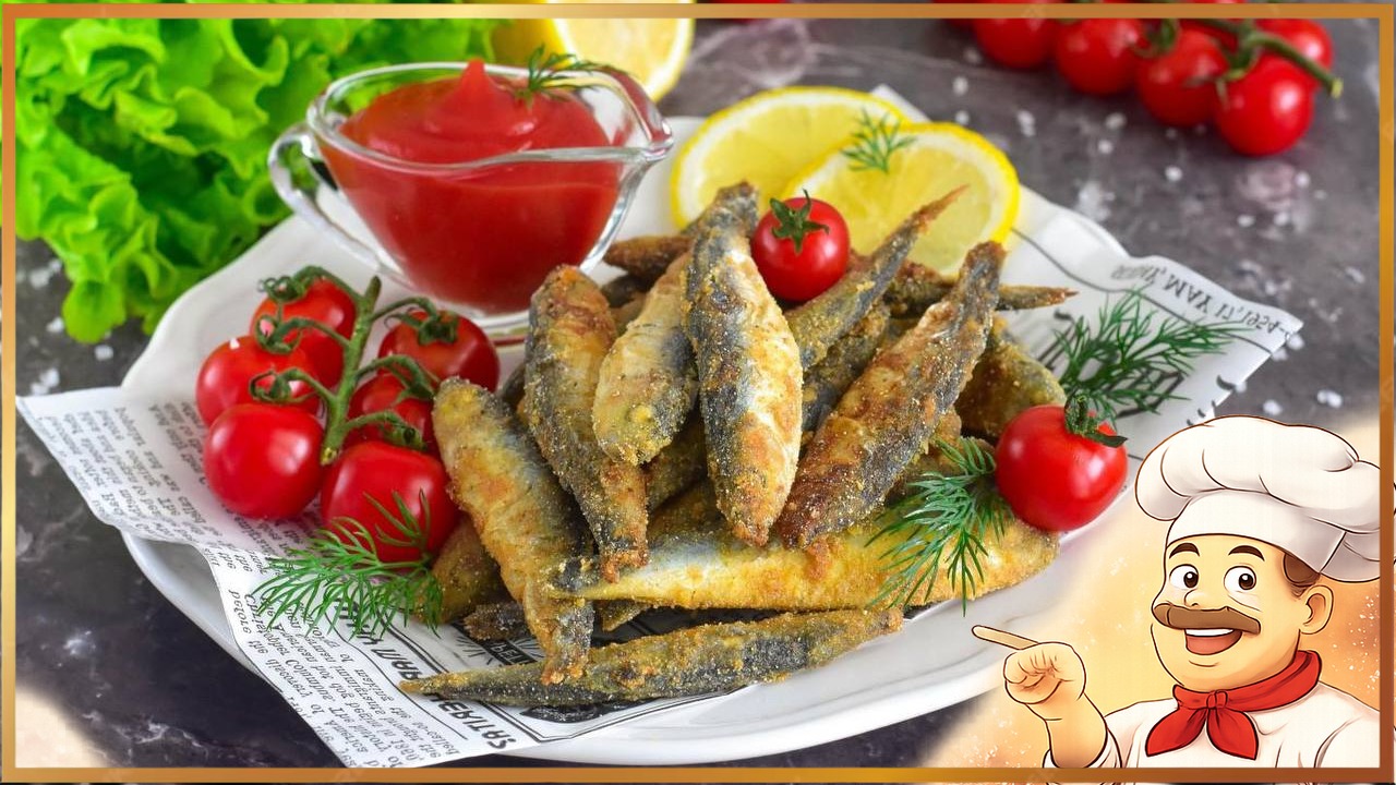 Жареная килька