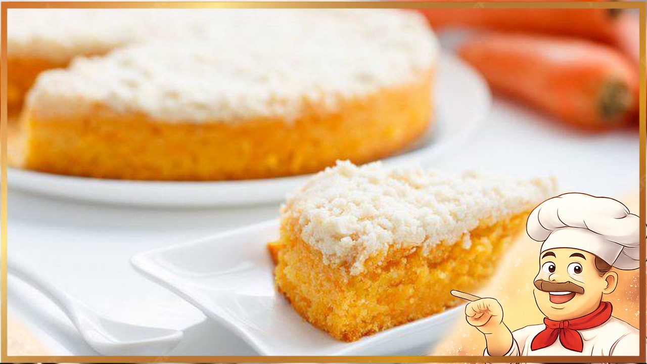 Быстрая морковная запеканка