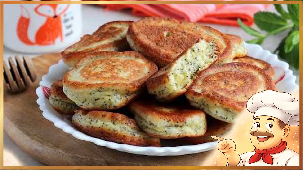 Маковые оладьи