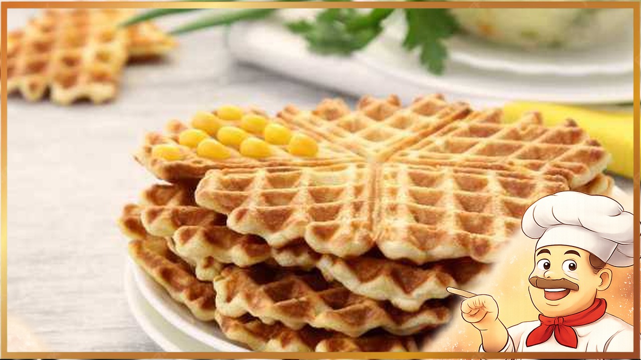 Вафли из кукурузной муки