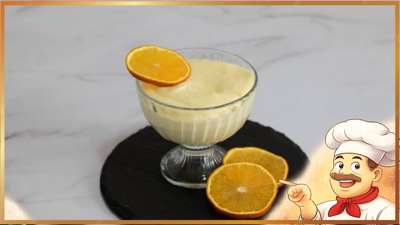 Апельсиновый крем-мусс