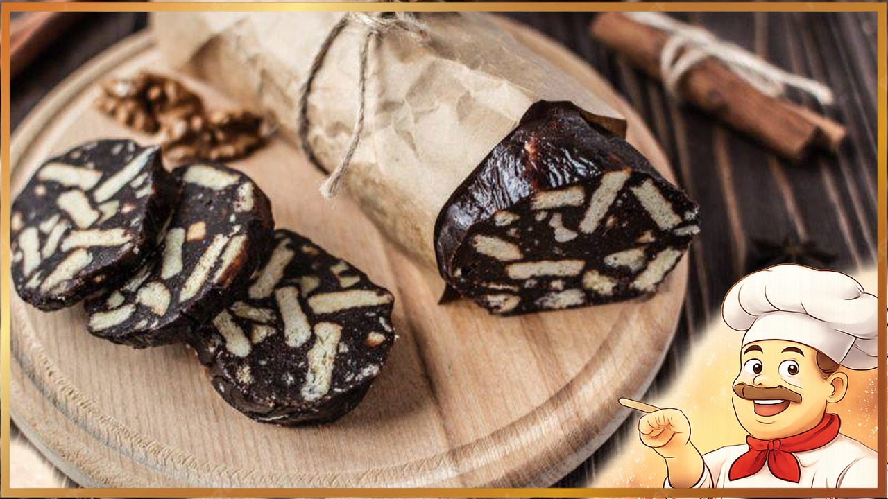 Шоколадная колбаса