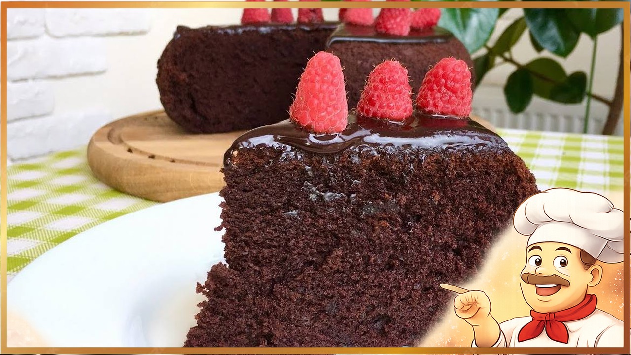 Быстрый шоколадный торт в мультиварке