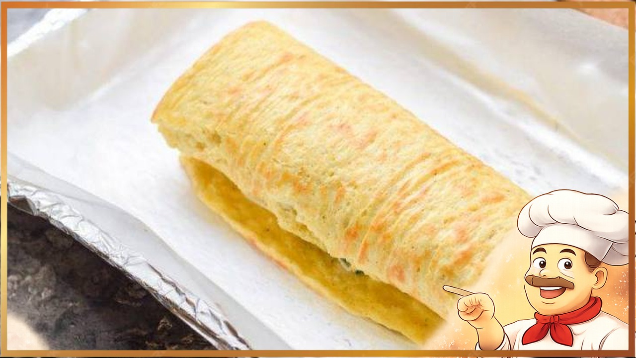 Картофельный рулет с курицей и грибами