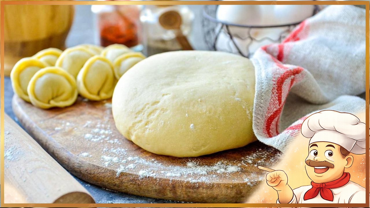 Идеальное тесто для пельменей
