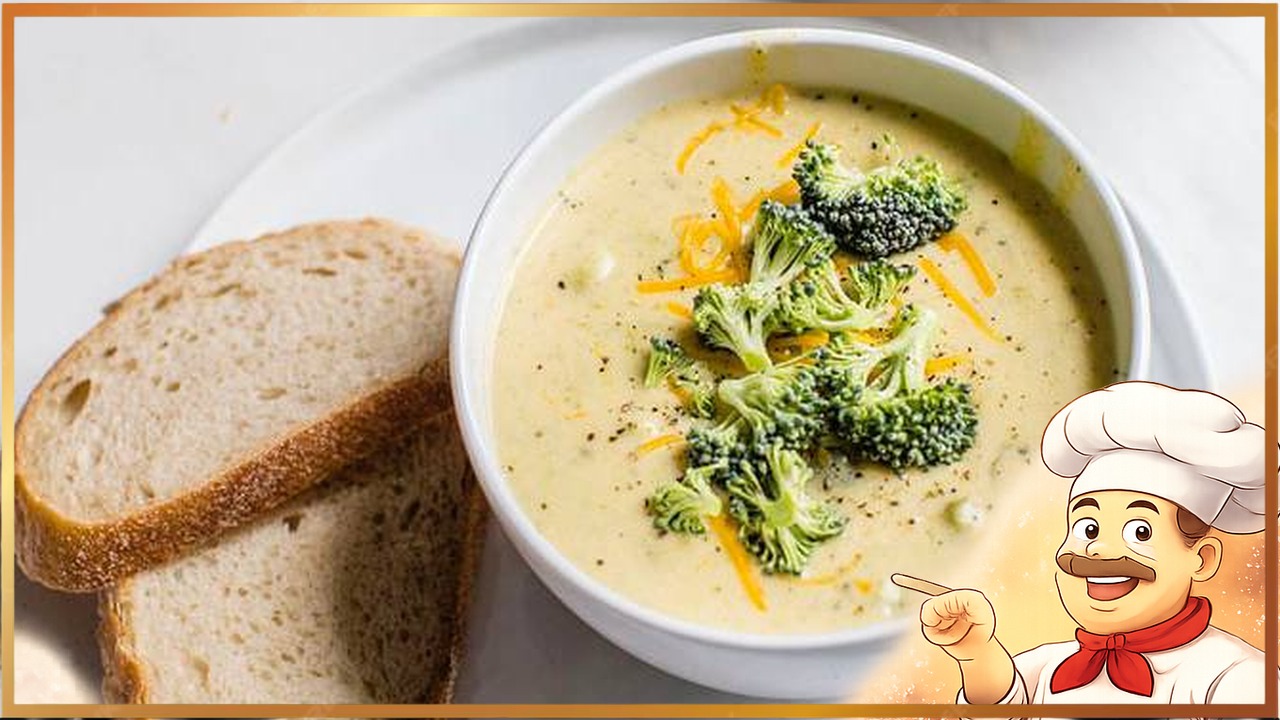 Сырный суп с брокколи
