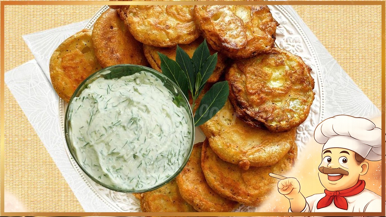 Кабачки в кляре