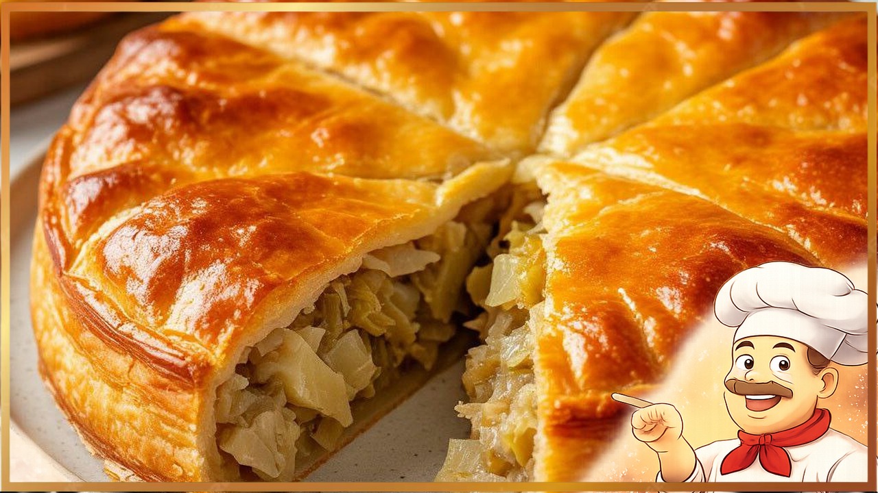 Пирог с капустой