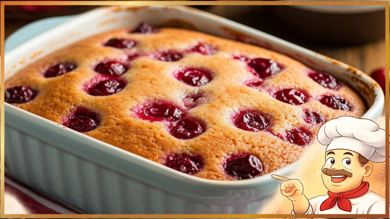 Пирог с клюквой